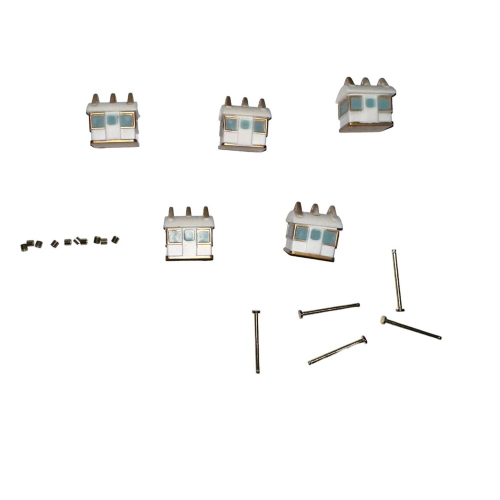 Read Mr Christmas Grand Ferris Wheel Replacement Compartments White Pins Parts